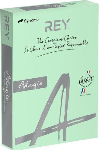 Actual product image Rey Coloured paper RYADA160X418 Pastel green 160 gsm (160 g/m², 250 x, A4)
