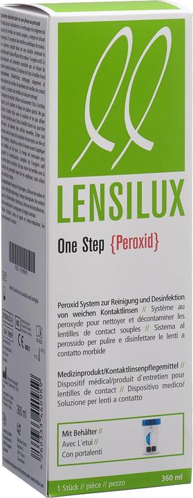 Produktbild Lensilux One Step Perox Platin +Katalysator Behälter (Peroxid-System, 360 ml)