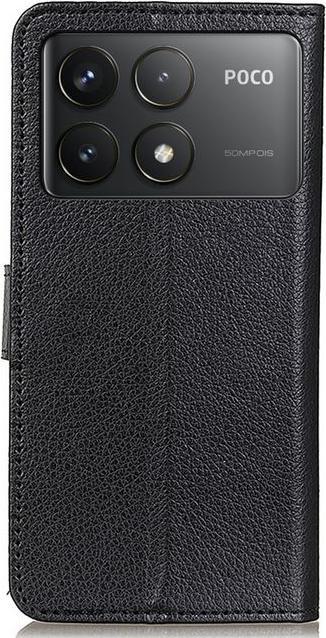 Immagine prodotto MU Classic Serie di copertine per libri in pelle Litchi (Xiaomi Poco F6 Pro)