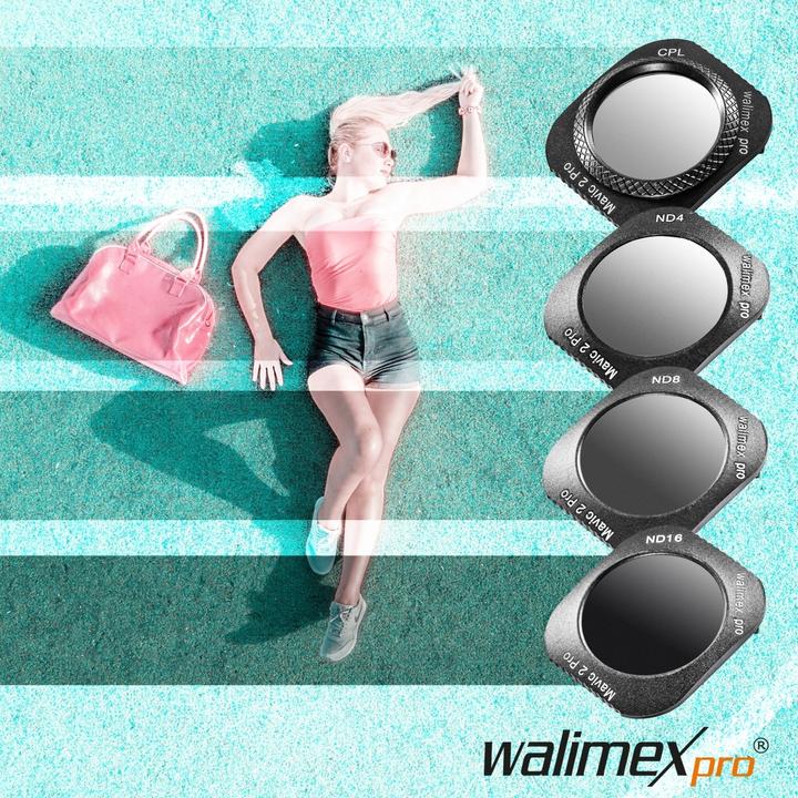 Immagine prodotto Walimex pro per set di filtri per droni (Filtri per droni, DJI Mavic 2 Pro)