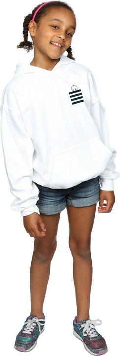 Produktbild Looney Tunes Tweety Pie Striped Faux Pocket Kapuzenpullover Mädchen (140, 146)