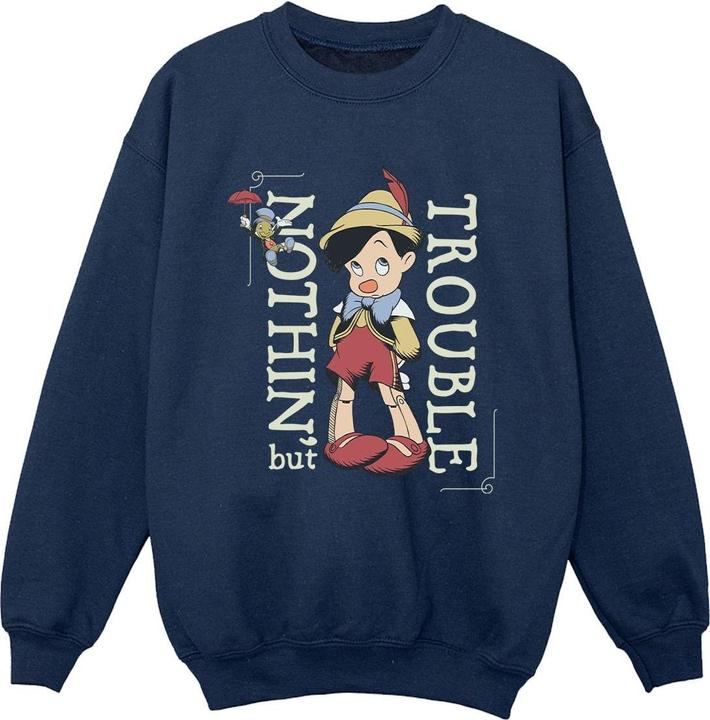 Disney Pinocchio Nothing But Trouble Sweatshirt Jungen