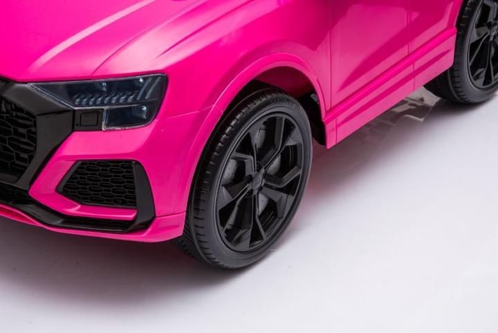 Produktbild Es-toys Kinderfahrzeug rosa - Elektro Auto "Audi RS Q8" - Lizenziert - 12V7A Akku Und 2 Motoren- 2,4Ghz (12 V)