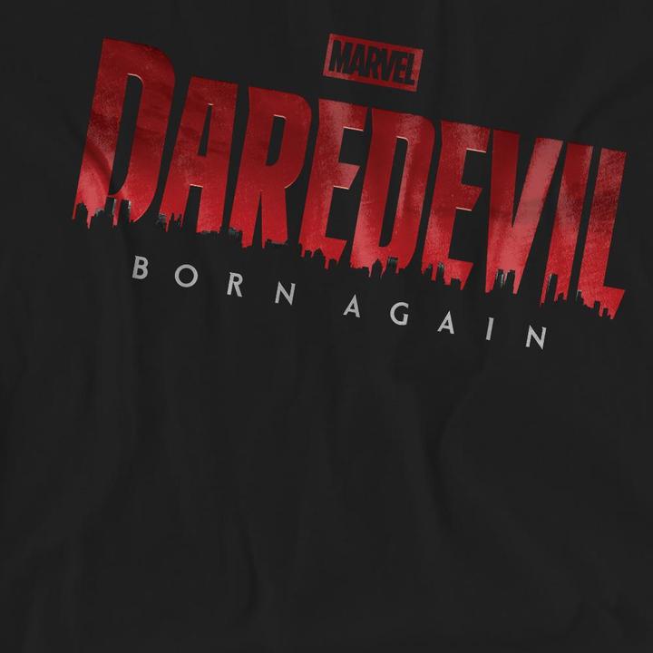 Actual product image Daredevil Unisex Adult Born Again Logo T-Shirt (M)