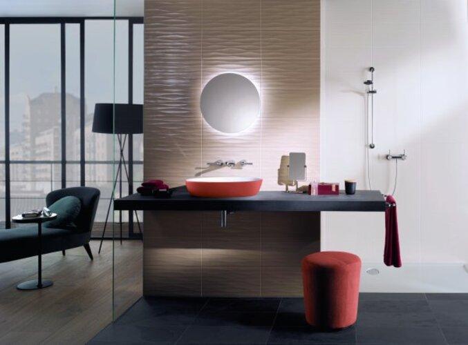Produktbild Villeroy & Boch Aufsatzwaschbecken Artis 61 cm oval weiss/coal black 419861BCT8 (410 mm, 610 mm)
