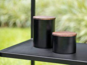 Actual product image Wenko Storage Jar Mio black (0.70 l)