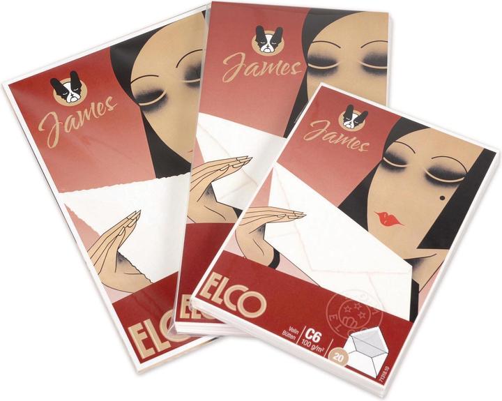 Image du produit Elco James Velin (A5, Blanc, Couverture souple)