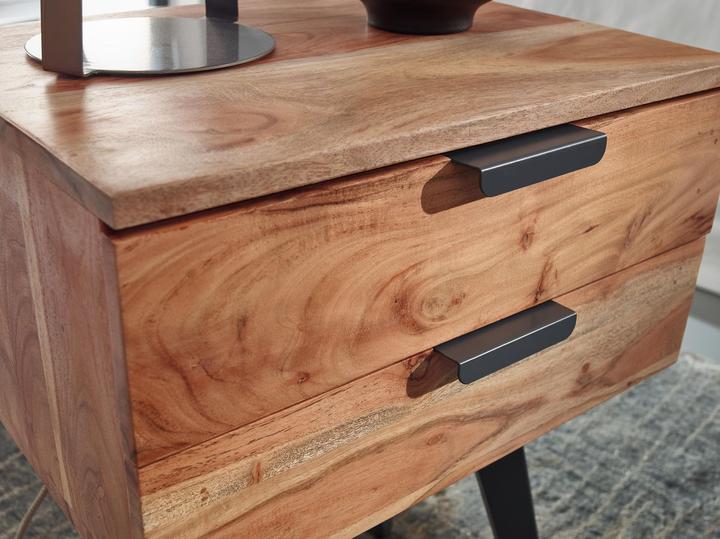 Actual product image Wohnling Night console (47 x 35 x 65 cm)