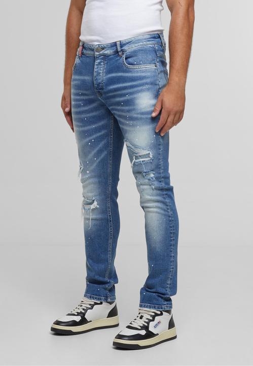 Produktbild 2Y Premium 2Y VICTOR RIPPED SLIM FIT JEANS - 184629 (31)