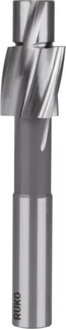Actual product image Ruko Counterbore DIN 373 M8 Grade medium for through hole HSS Blank Number of cutting edges 3 (15 millimetres)