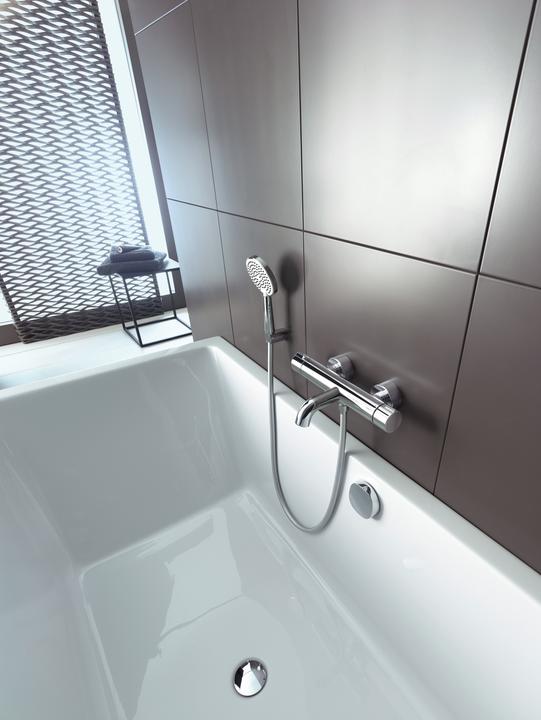 Actual product image Duravit Bath thermostat C.1 surface-mounted chrome