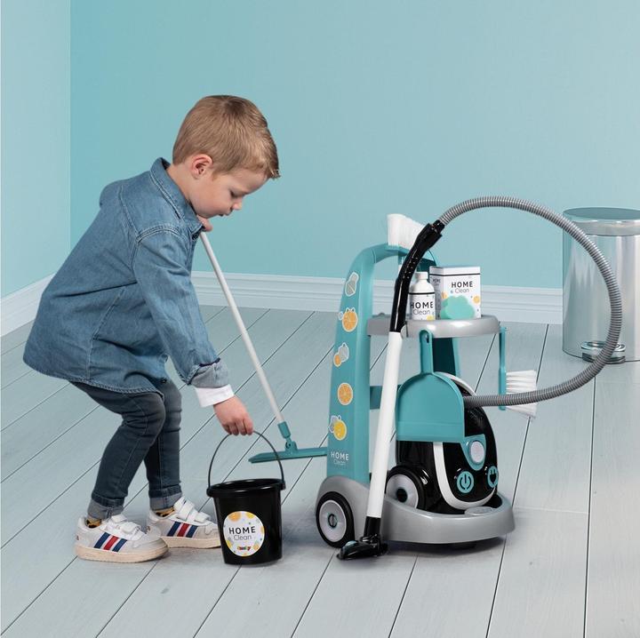 Immagine prodotto Smoby Carrello di pulizia con aspirapolvere