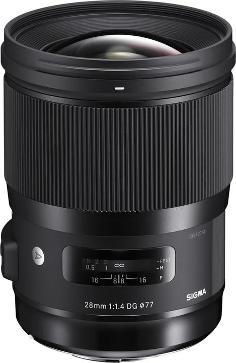 Sigma 28mm f/1.4 DG HSM ART, Sony E (Sony E, APS-C / DX, Vollformat)