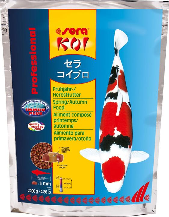 Produktbild Sera Koi Professional Frühjahr-/Herbstfutter