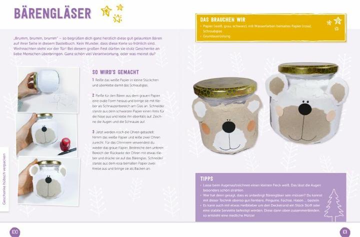 Actual product image Colourful Christmas crafts
