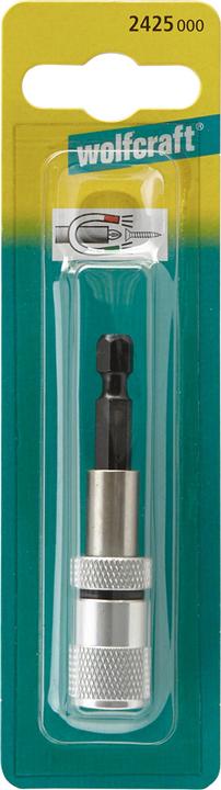 Image du produit wolfcraft wolfcraft 1 Porte-embouts avec butée de profondeur l=72mm (6,3 mm)