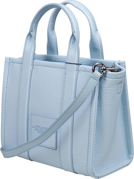 Actual product image Marc Jacobs tote small in leather color light blue