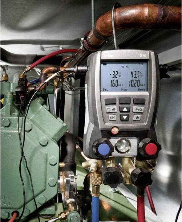 Produktbild Testo Kältemittel-Messgerät 570-2 Set
