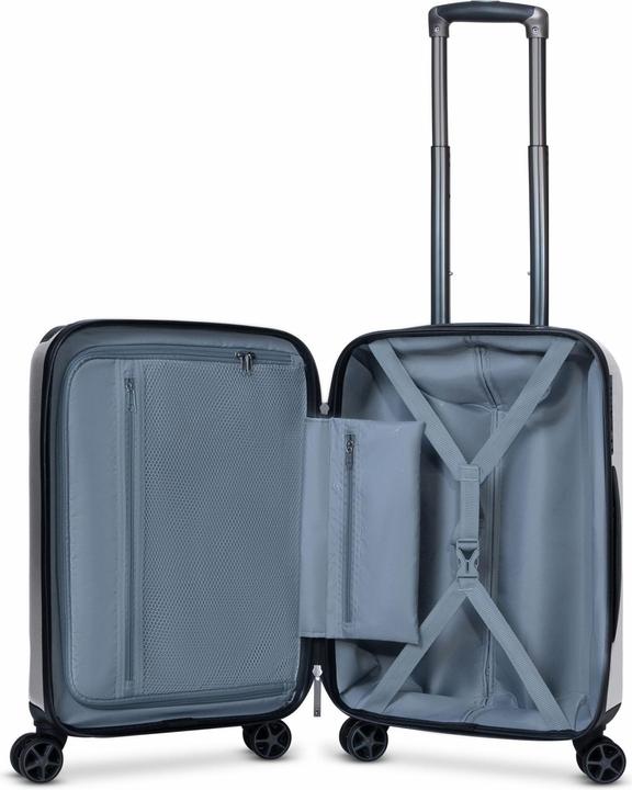 Actual product image Bugatti Valencia 4 wheels cabin trolley S 55 cm (46 l, Hand luggage (up to 50 litres))