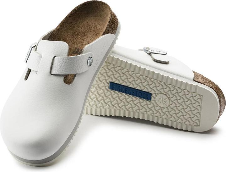 Actual product image Birkenstock Boston Super Grip Natural Leather Normal (38)