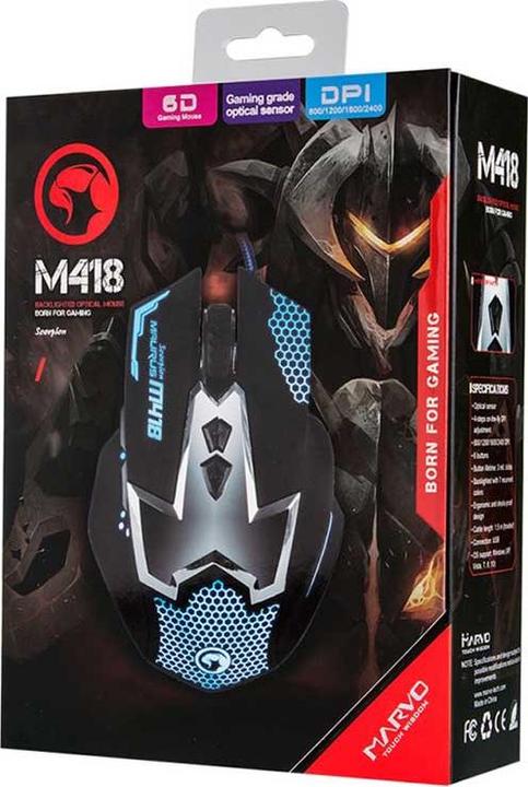 Image du produit Marvo M418 souris (Filaire)