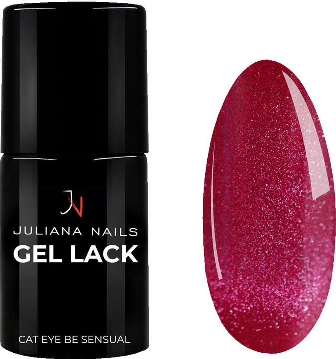 Image du produit Juliana Nails Gel Lack Cat Eye Be Sensual (Cat Eye Be Sensual, Vernis à ongles effet gel)