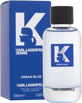 Actual product image Karl Lagerfeld Jeans Urban Blue Eau De Toilette Spray 100ml (Eau de toilette, 100 ml)