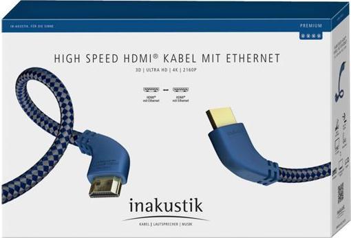 Actual product image Inakustik HDMI (Typ A) — HDMI (Typ A) (3 m, HDMI)