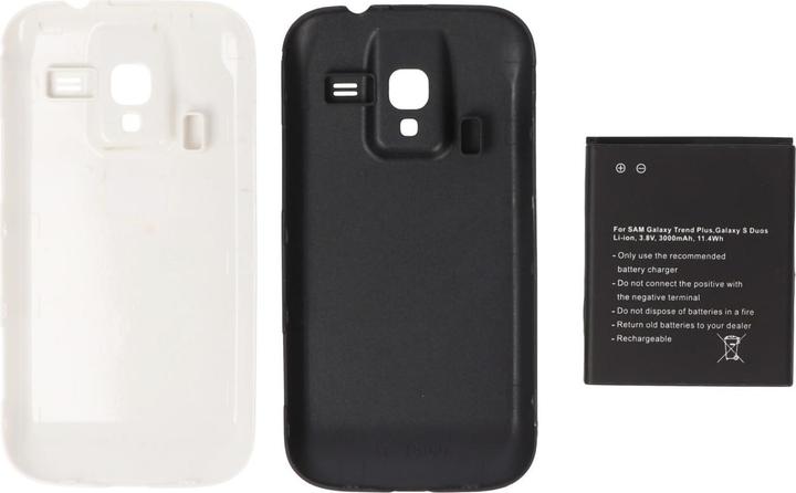Immagine prodotto AccuCell Batteria Samsung Galaxy ACE 2, Samsung GT-I8160 con copertura aggiuntiva in bianco e blu scuro