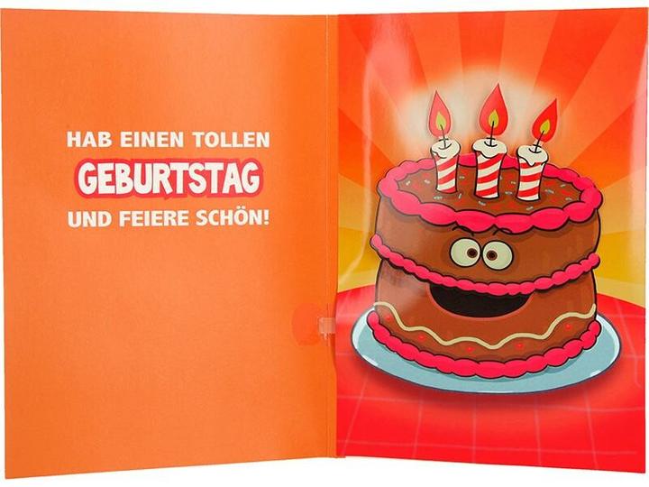 Produktbild Depesche Musikkarte Happy Birthday to you, Marmelade im... (1 Stk.)