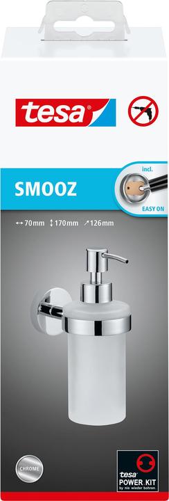 Actual product image tesa SMOOZ soap dispenser incl. adhesive solution without drilling