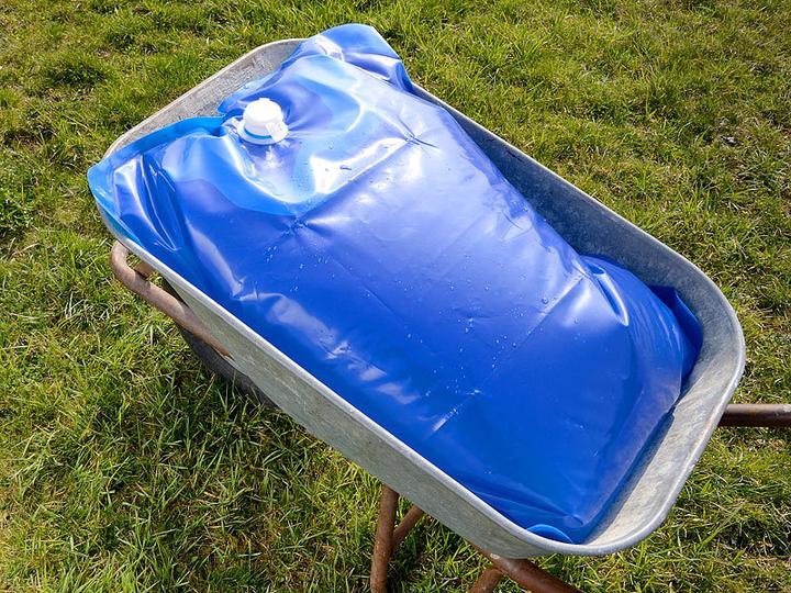 Produktbild AGT Wasserbehälter für die Schubkarre, 80 Liter (80 l)