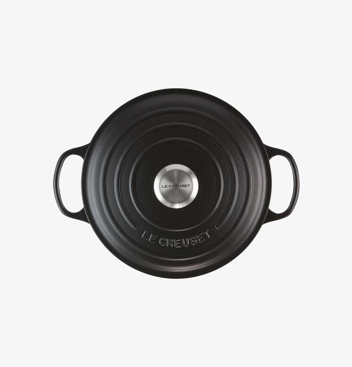 Immagine prodotto Le Creuset Tostapane Gourmet Signature 24 cm Nero (24 cm, Pirofila + casseruola, Ghisa)