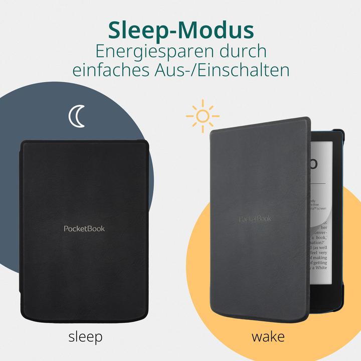 Actual product image PocketBook Shell Strap Black Cover für Verse / -Pro / -Lite