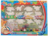 Produktbild Jono Toys Malset XL 12 Dinos Putz mit Farbe und Pinsel