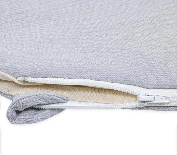 Image du produit Julius Zöllner Sac de couchage d'été pour bébé Mousseline Gris Gr. 68/74 (74 cm)