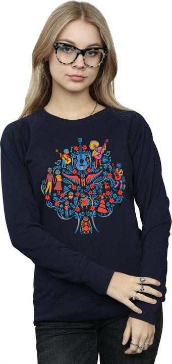 Actual product image Disney Womens/Ladies Coco Tree Pattern Sweatshirt (M)