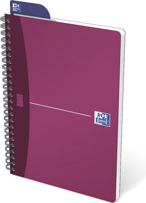 Produktbild Oxford Office Spiralbuch, DIN A5, kariert, 50 Blatt, PP (A5, Kariert)