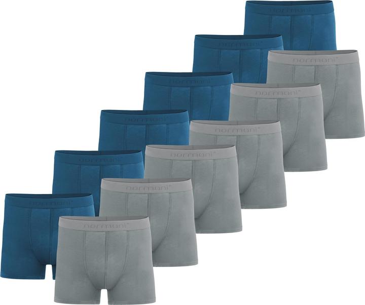 Actual product image Normani 12 Herren Bambus-Boxershorts (S, pack of 12)