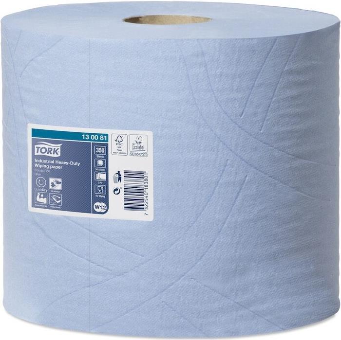 Produktbild Tork Heavy Duty Wiping Paper Blue 2x119 (2 x)