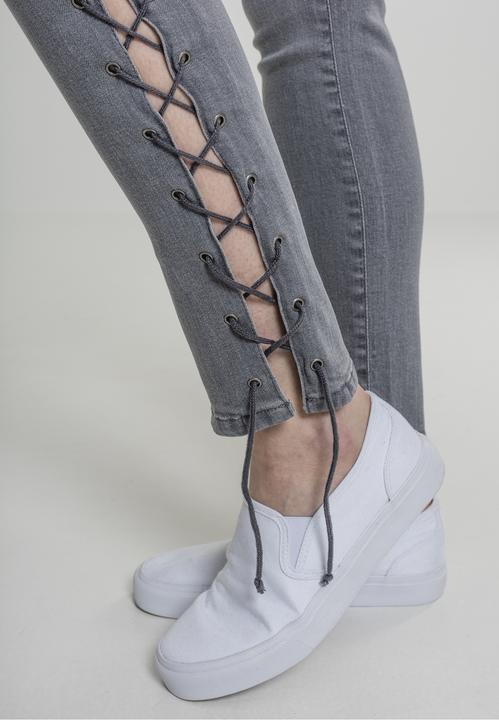 Immagine prodotto Urban Classics Ladies Denim Lace Up Skinny Pants (28)