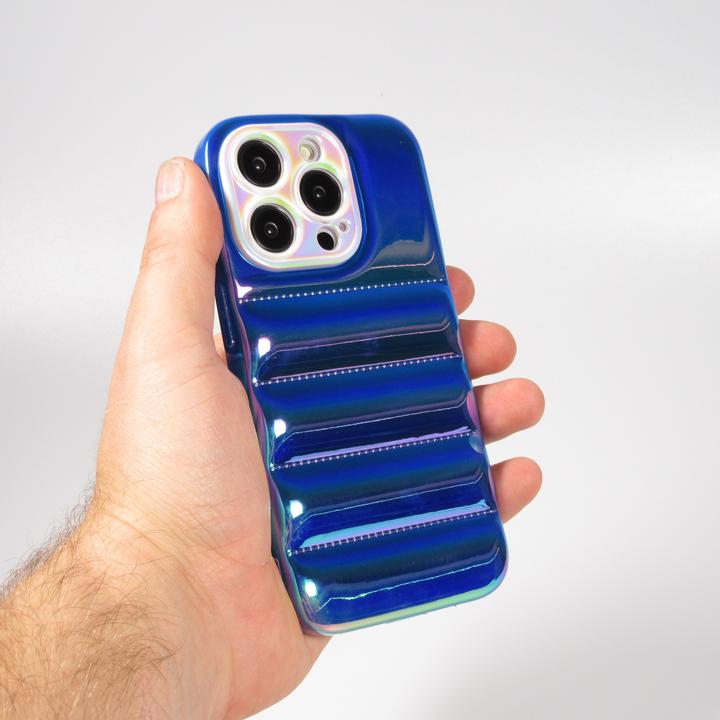 Produktbild PhoneLook Hülle 3D Silikon Polster glänzend & reflektierend (Apple iPhone 14 Pro Max)