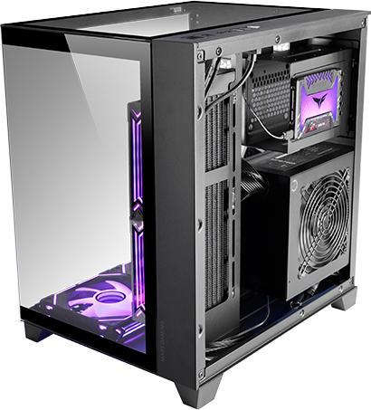 Produktbild Mars Gaming Boitier Mini Tour Micro Atx Mc-3cm Avec Panneaux Vitrés (Noir) (mATX, Mini-ITX)