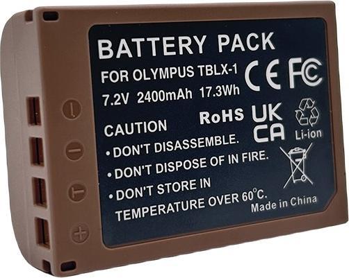 Actual product image Acconic Battery with USB-C input for Olympus OM-1 OM1 BLX-1 BLX1 NTC (Rechargeable battery)