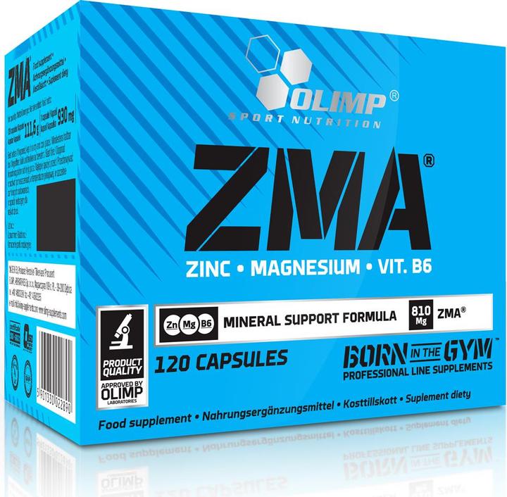 Olimp Sport Nutrition ZMA (T-Activation) 120 Caps (120 Stück, Kapseln, 111.60 g)