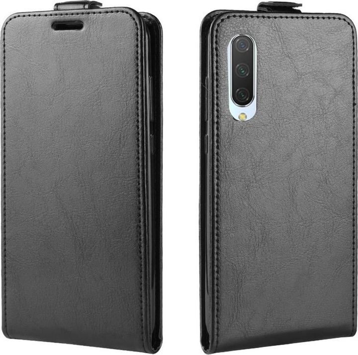 Produktbild Cover-Discount Xiaomi Mi 9 Lite - Klassisches Flip Case vertikal schwarz (Xiaomi Mi 9 Lite)