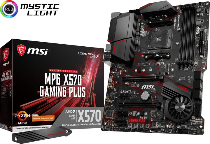 Produktbild MSI MPG X570 Gaming Plus (AM4, AMD X570, ATX)