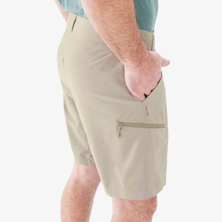 Actual product image Quechua Wandershorts Herren - MH100 beige (S)