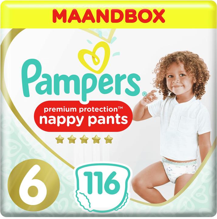 Produktbild Pampers Premium Protection Pants (Gr. 6, Monatsbox, 116 Stück)