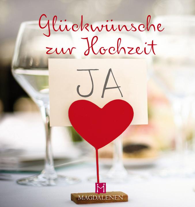 Image du produit Glückwünsche zur Hochzeit (Allemand, Christine Paxmann, 2017)